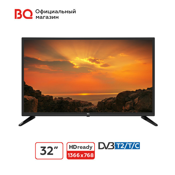 Купить телевизор BQ 3208B 32" - купить с доставкой по выгодным ценам в ...