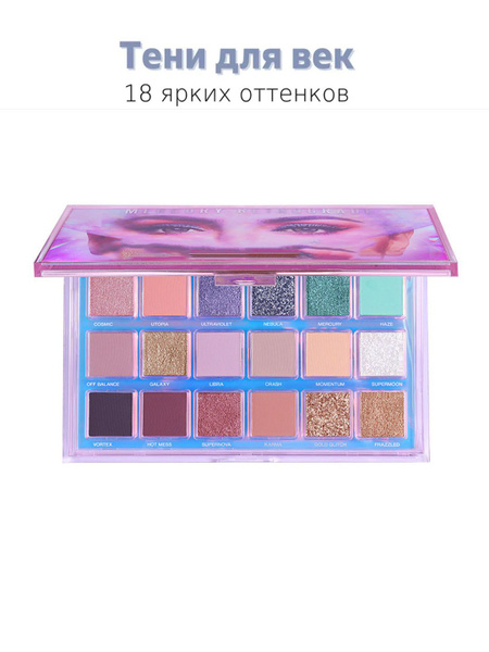 Палетка теней для глаз /18 оттенков/палетка для макияжа/ тени для глаз ...