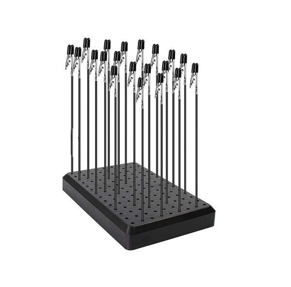 Подставка для моделей с зажимными палочками, 20 зажимов "крокодил ...