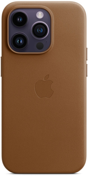 Кожаный чехол для Apple iPhone 14 Pro Max / Leather Case with