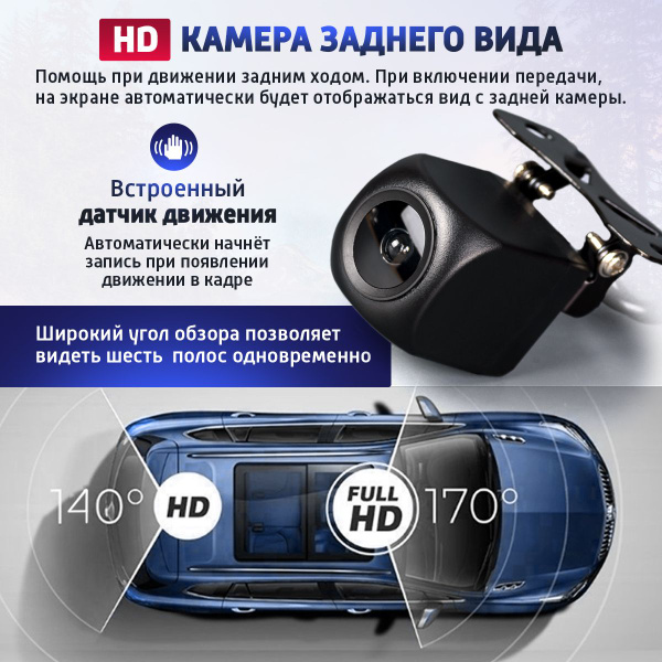 Видеорегистратор-зеркало Автомобильный видеорегистратор - зеркало с ...