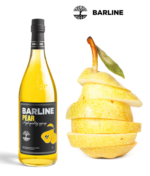Сироп BARLINE "Груша" для коктейлей, лимонадов, десертов и мороженого ...