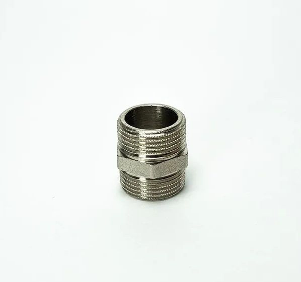 Ниппель 1 1/4"-1 1/4", никель, 000184С - купить по выгодной цене в ...