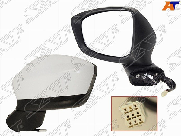 Зеркало левое для Мазда СХ-5 2011-2014, Mazda CX-5 зеркало левое SAT ST ...