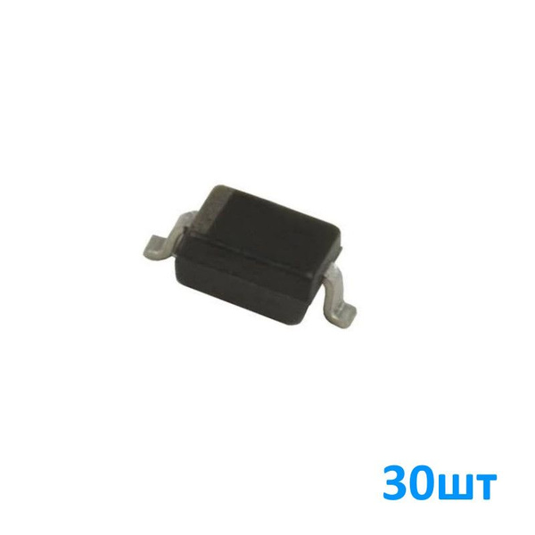 1N4148WS, Диод выпрямительный, 75В, 0.15А, корпус SOD323, набор 30шт ...