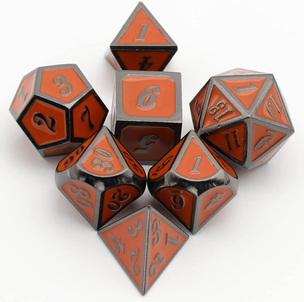 Набор металлических кубиков, Многогранные кости D&D для: Dungeons and ...