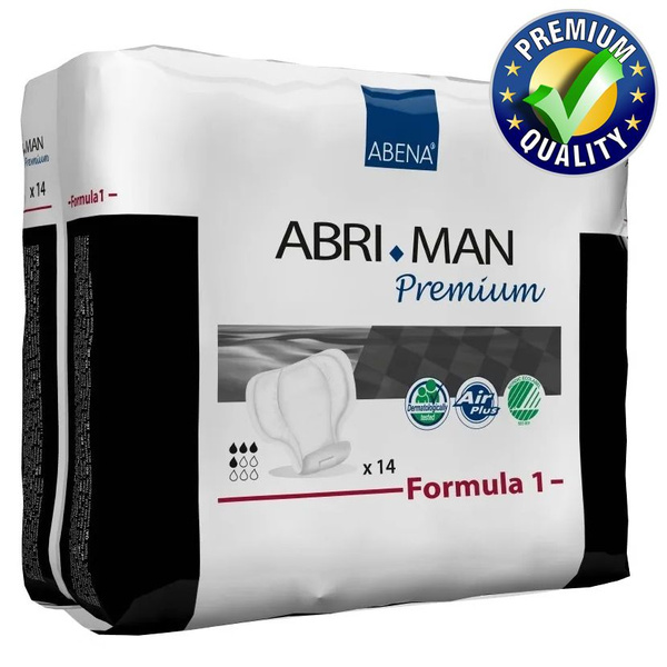 Мужские урологические прокладки Abena Abri-Man Premium Formula 1, 450 ...