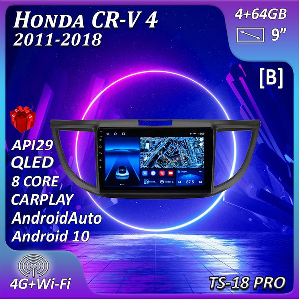 Штатная магнитола Multimedia Factory TS18PRO/4+64GB/ Honda CR-V 4 ...