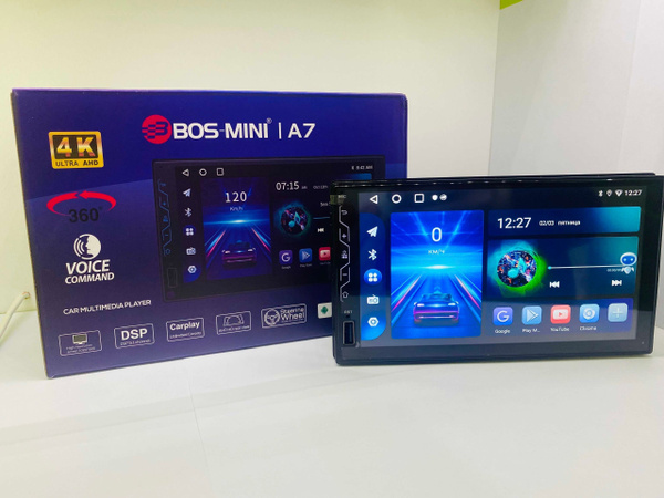 Автомагнитола Android 2DIN BOS-MINI A72 DIN - купить в интернет ...