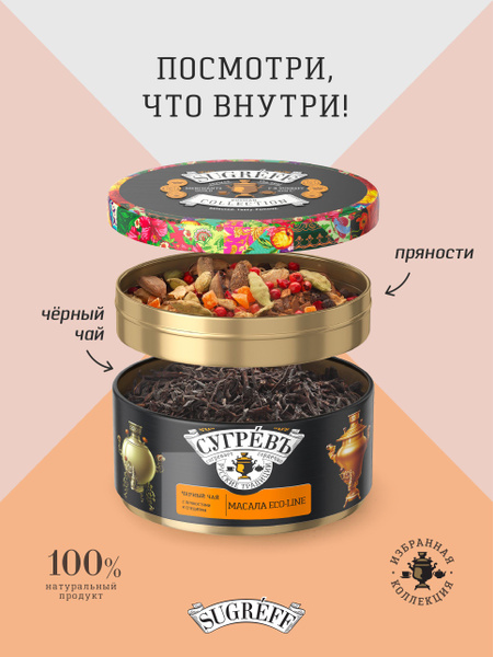 Чайный набор Черный индийский байховый чай Ассам Масала Сугрев - купить ...