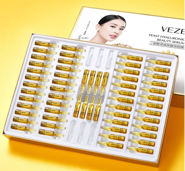 Набор ампул антивозрастных VEZE YEAST HYALURONIC ACID BEAUTY SERUM ...
