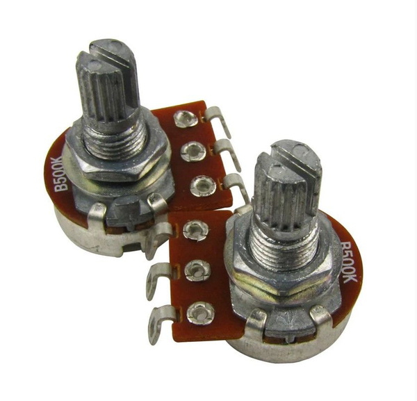 Потенциометр B500K (лин), 2шт, Musiclily M281-Musiclily - купить с ...