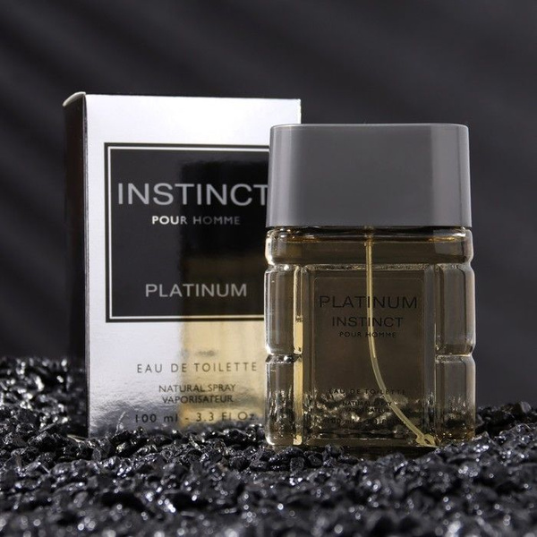 Туалетная вода мужская Instinct Platinum, 100 мл (по мотивам Egoiste ...