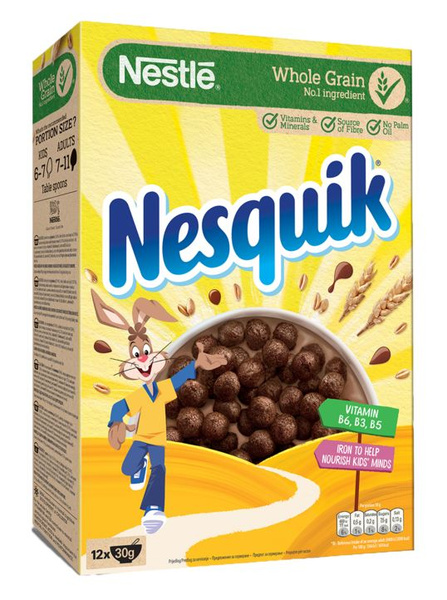 Сухой завтрак Nesquik Шоколадные шарики 330 гр. - купить с доставкой по ...