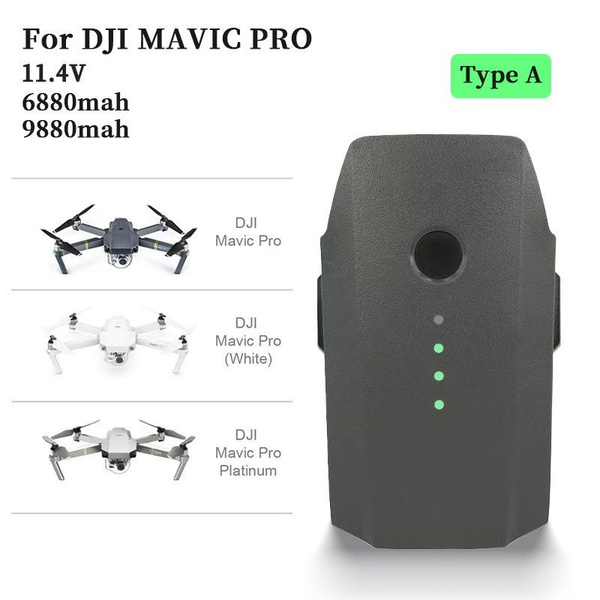 Аккумулятор DJI Mavic Pro 100% новый, до 27 минут полета 9880 мАч ...