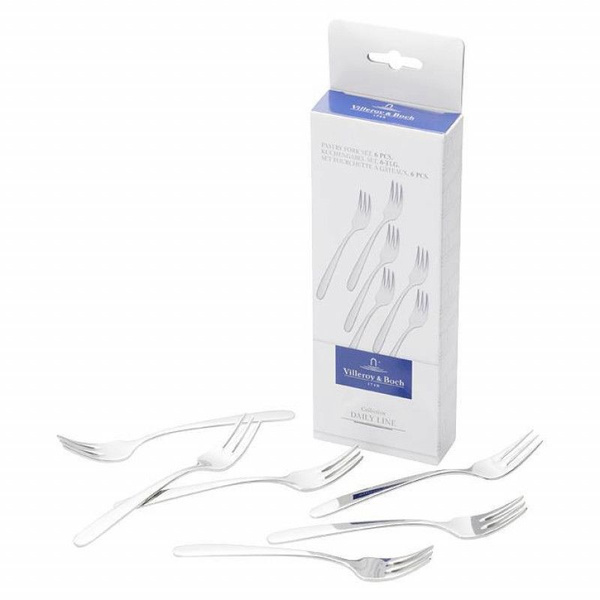 Villeroy & Boch Столовые приборы Daily Line Набор вилок для торта из ...