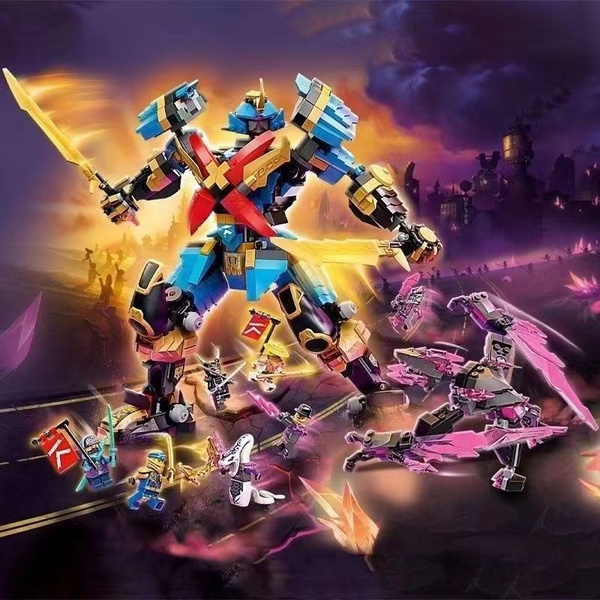 Конструктор Совместим с Лего 71775 Ninjago Робот Нии Самурай Икс ...