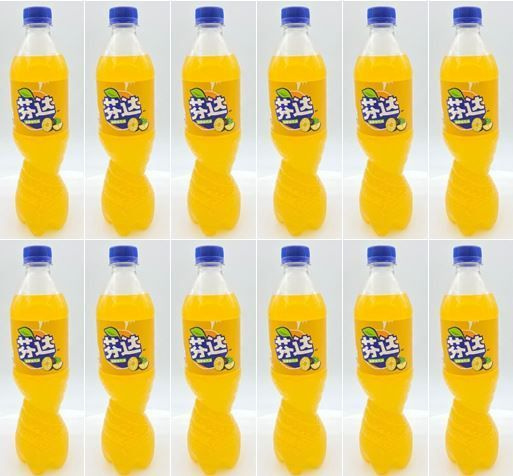 Газированный напиток Fanta Pineapple / Фанта Ананас 12 шт * 500 мл ...