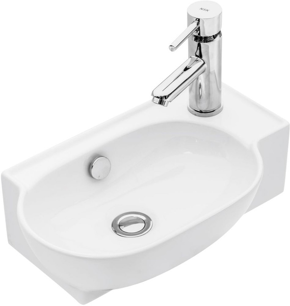Раковина маленькая в туалет STWORKI 45 3045-KL мини, прямоугольная ...