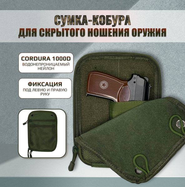 Кобура-сумка для скрытого ношения пистолета - купить с доставкой по ...