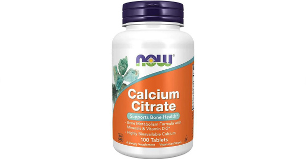 NOW Calcium Citrate цитрат кальция Vitamin D, витамин д, магний ...