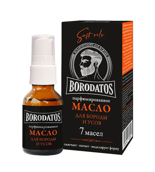 Borodatos / Бородатос Масло для бороды и усов парфюмированное, для ...