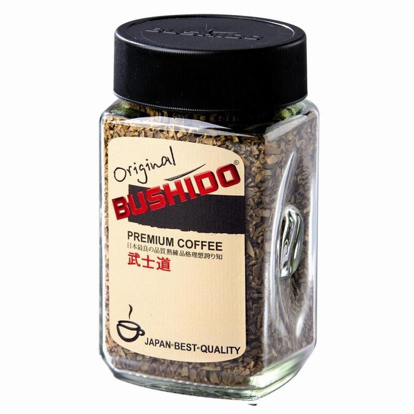 BUSHIDO Кофе растворимый Original, 100 г - купить с доставкой по ...