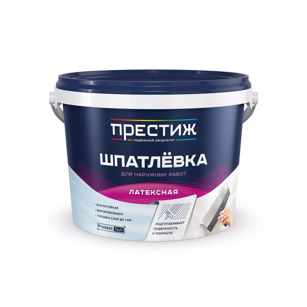 Шпатлевка латексная Престиж, 5 кг купить по низкой цене с доставкой в ...