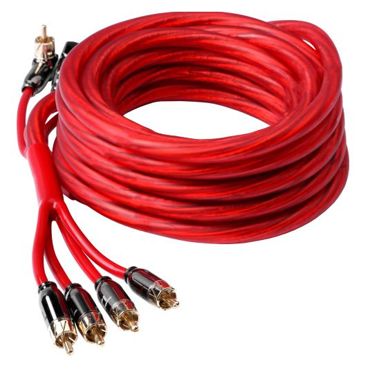 Межблочный кабель Урал 4RCA-TT5M Гром (4RCA-4RCA, 5 м, бескислородная ...