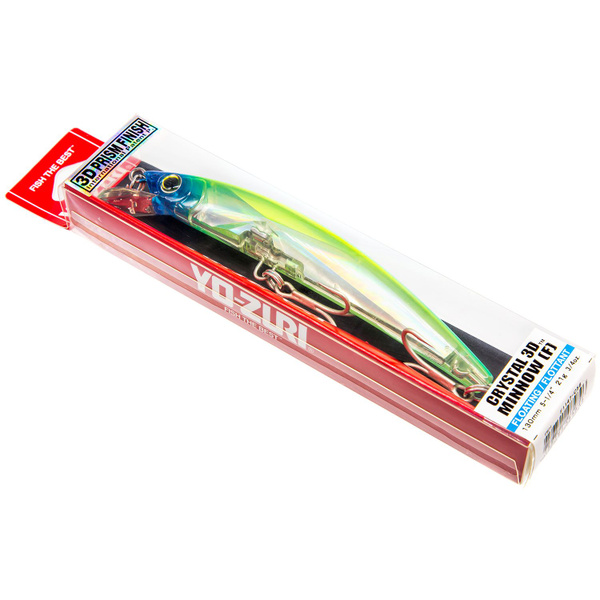 Yo Zuri Leurre flottant 3D Crystal Minnow 90 mm F1145-RBK (2008) acheter à prix bas - livraison gratuite, avis réels avec des photos