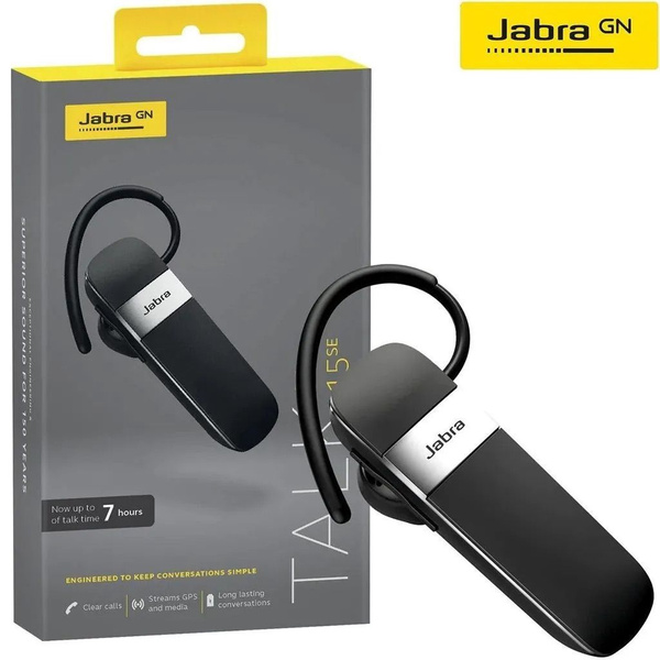Bluetooth-гарнитура Jabra Talk 15 SE, черный - купить по выгодной цене ...