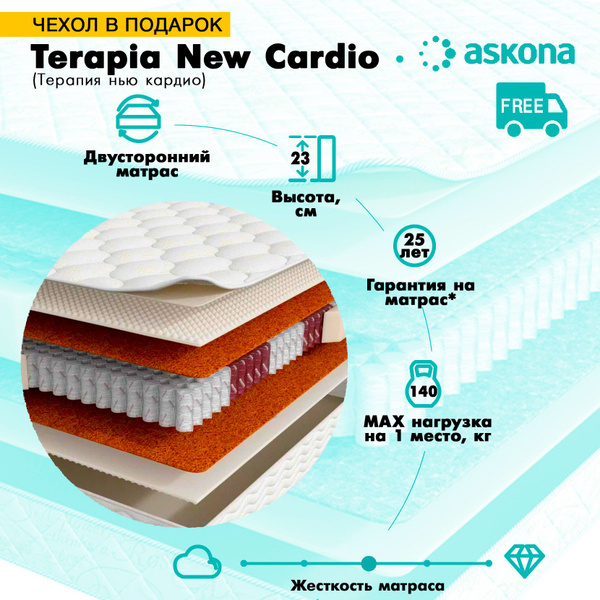 Матрас terapia new cardio 180 200