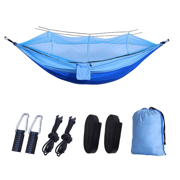 Антимоскитный гамак xiaomi outdoor anti mosquito hammock single blue