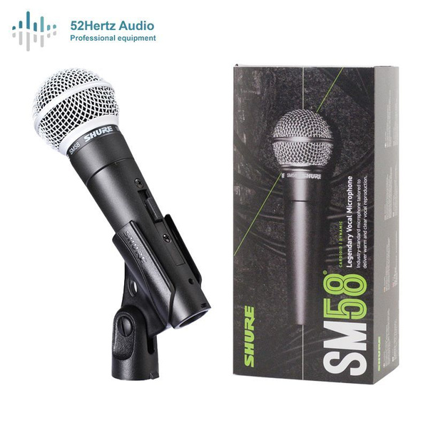 Микрофон Shure SM58-S Матовой черный купить на OZON по низкой цене в ...