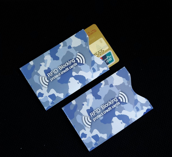 Чехол для банковских карт с RFID защитой от несанкционированного ...