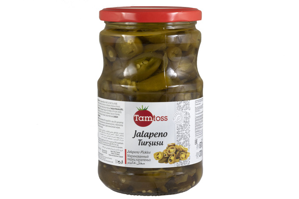 Маринованные острые перцы Халапеньо ,TAMTOSS Jalapeno 670гр (Net 370 ...