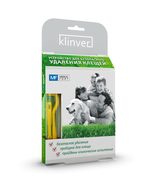 Medicalfort Выкручиватель, устройство для удаления клещей KLINVER (2 ...