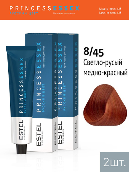 ESTEL PROFESSIONAL Крем-краска PRINCESS ESSEX для окрашивания волос 8/ ...
