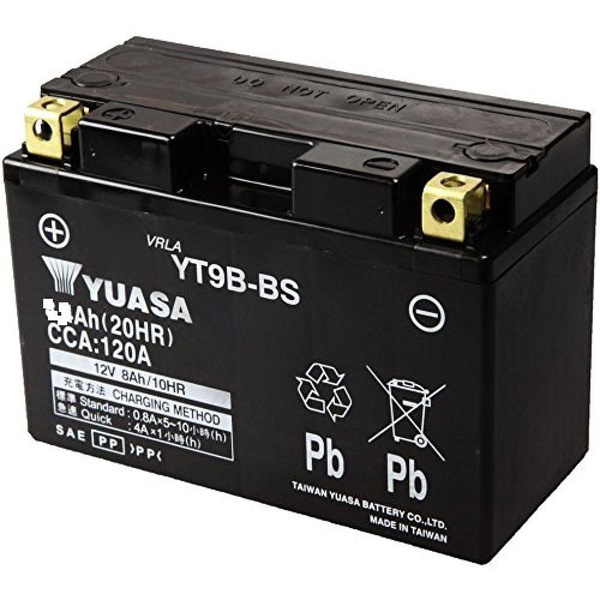 Аккумулятор для мототехники YUASA YT9B-BS/GT9B-BS купить по выгодной ...