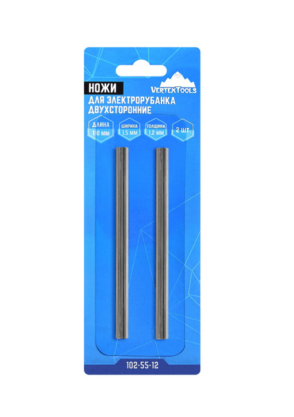Нож для рубанка Vertextools 102-55-102 мм - купить по доступным ценам в ...