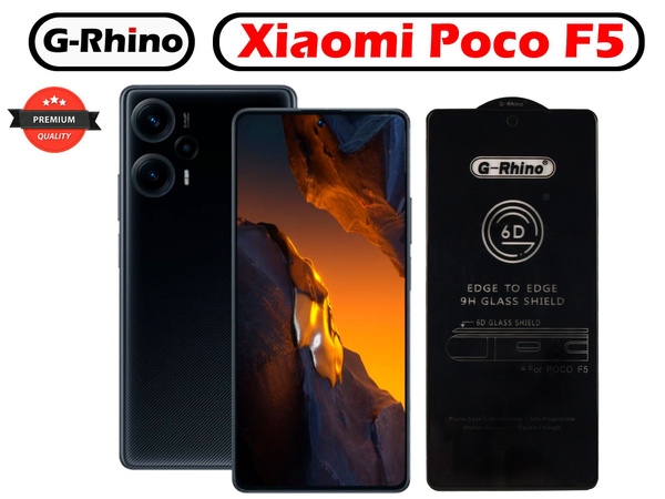 Защитное стекло G-Rhino для POCO F5 / POCO F5 (5G) / Поко Ф5 - купить с ...