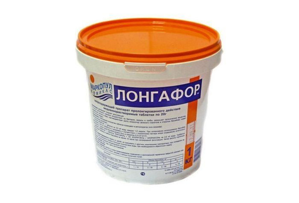 Маркопул Кемиклс на основе хлора Лонгафор органический хлор - 90% табл ...