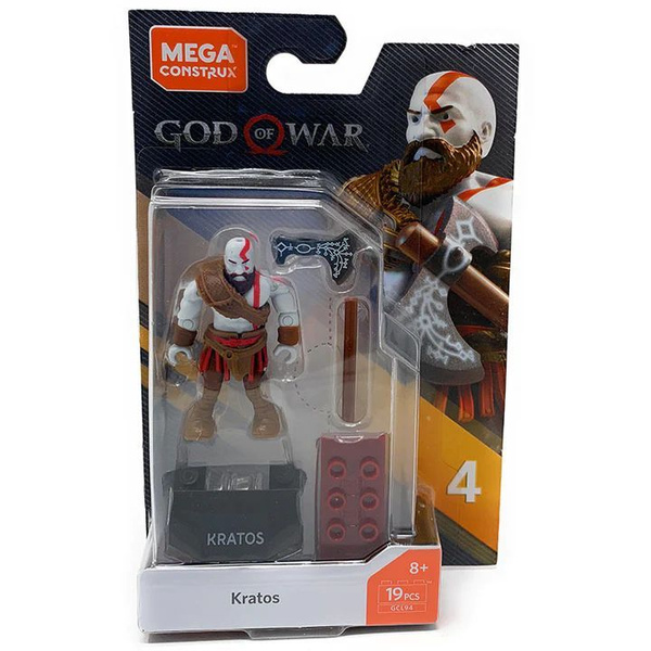 Персонажи и аксессуары, MEGA BLOKS, GOD OF WAR Kratos персонажи игрушек
