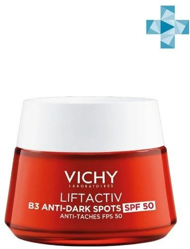 Крем для лица Vichy Liftactiv Collagen SPF 50 с В3 Против пигментации ...