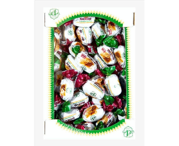 Конфеты из сухофруктов и орехов - Инжир с грецким орехом 500гр , 0.5 кг ...