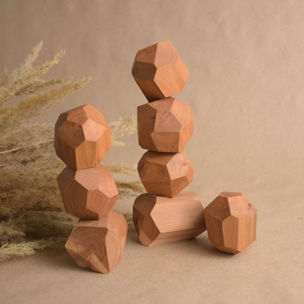 Настольная Японская Игра Деревянный Балансир Туми Иши из Груши - купить ...