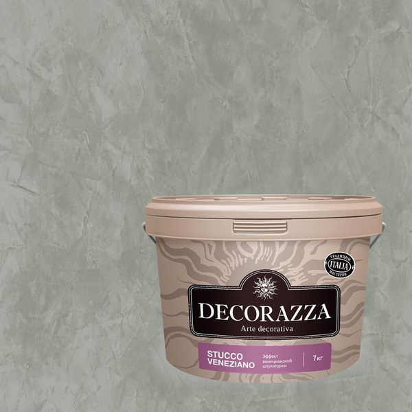 Декоративная штукатурка Decorazza, 7 кг - купить по доступной цене в ...