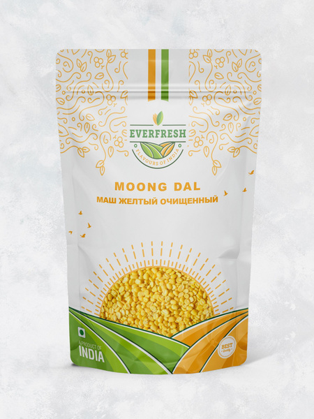 Маш желтый очищенный (Moong Dal), 500 г - купить с доставкой по ...