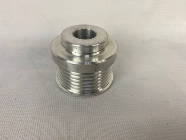 Шкив генератора ВАЗ 2110 уменьшенного диаметра, алюминиевый, D-17 мм ...