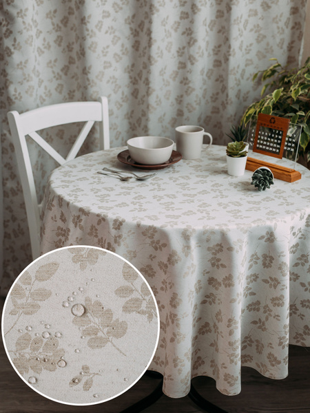 Скатерть Моготекс лен - купить в интернет-магазине OZON с доставкой по ...